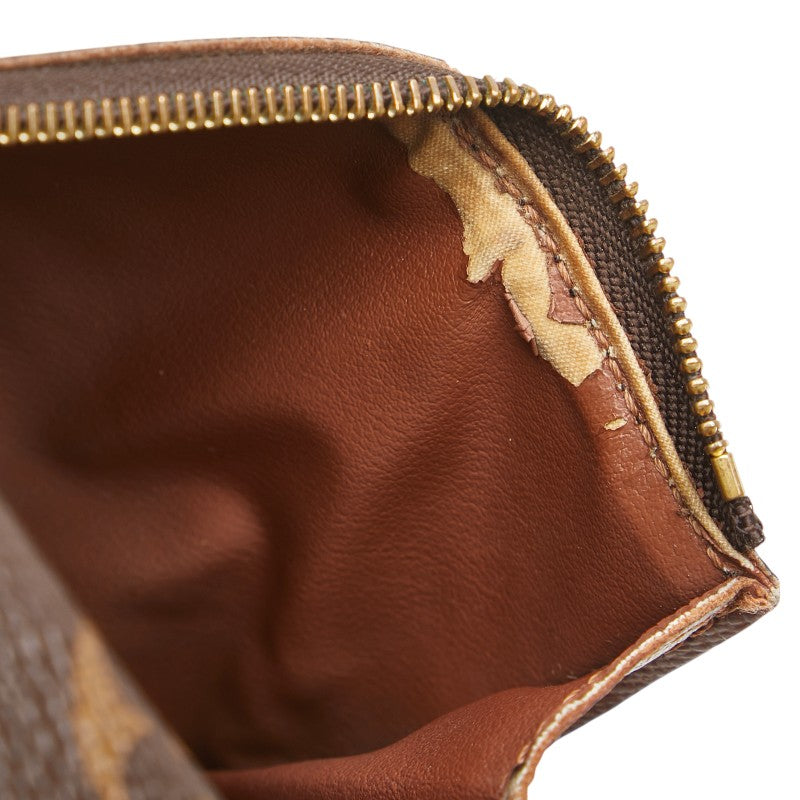 ルイ ヴィトン モノグラム ポルトフォイユ アナイス 三つ折り財布 M60402 ブラウン PVC レザー レディース LOUIS VUITTON 【中古】
