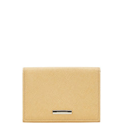 バーバリー ノバチェック カードケース パスケース ベージュ レザー レディース BURBERRY 【中古】