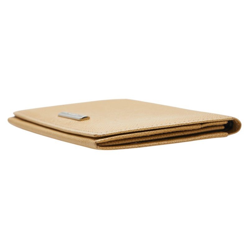 バーバリー ノバチェック カードケース パスケース ベージュ レザー レディース BURBERRY 【中古】