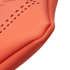 エルメス ネオバン カノエH MM ポーチ 小物入れ オレンジ グルナディーヌ ポリアミド/エラスタン レディース HERMES 【中古】