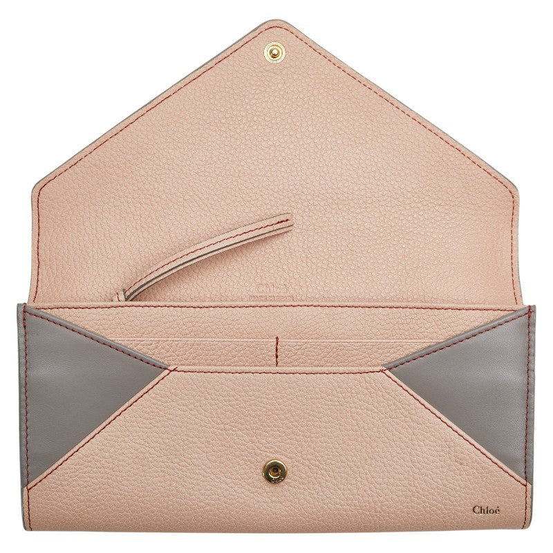 クロエ 長財布 マルチカラー レザー レディース Chloe 【中古】