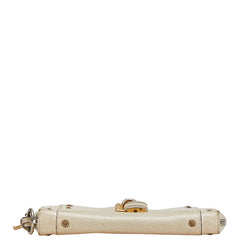 クロエ 長財布 ラウンドファスナー ベージュ レザー レディース Chloe 【中古】