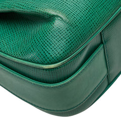 ハンティングワールド ワンショルダーバッグ グリーン レザー レディース HUNTING WORLD 【中古】