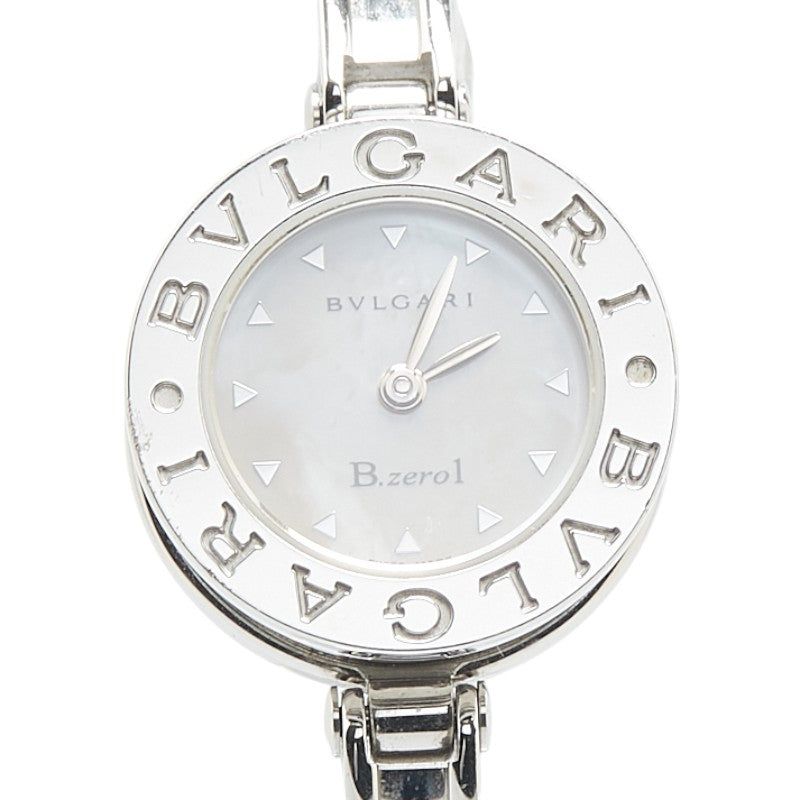 ブルガリ ビーゼロワン バングルウォッチ BZ22S クオーツ シルバー文字盤 ステンレススチール レディース BVLGARI 【中古】