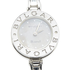 ブルガリ ビーゼロワン バングルウォッチ BZ22S クオーツ シルバー文字盤 ステンレススチール レディース BVLGARI 【中古】