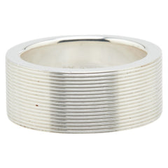 グッチ ロゴ リング 指輪 #9 SV925 シルバー レディース GUCCI 【中古】