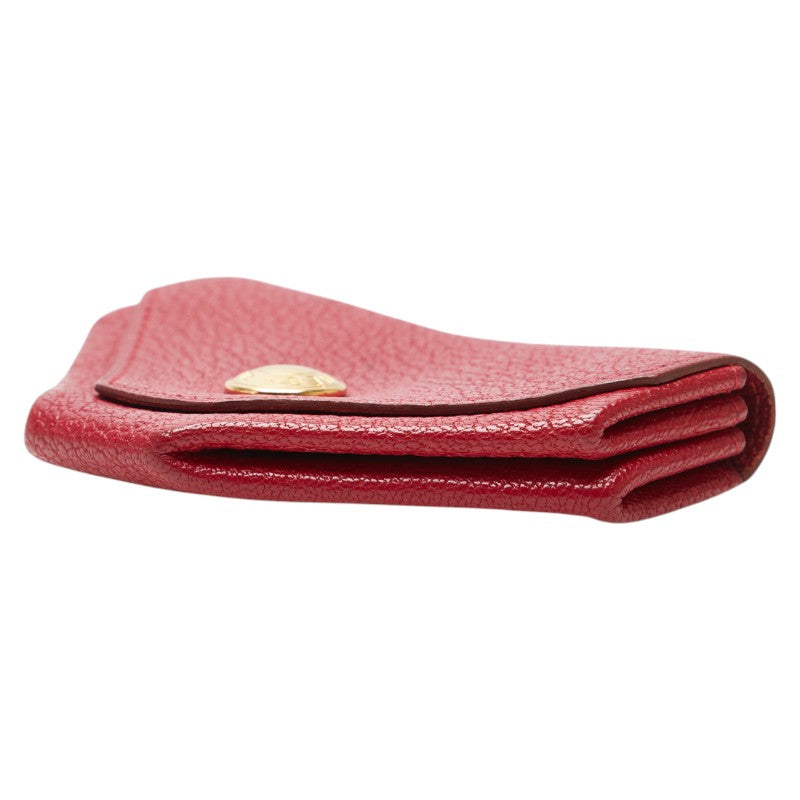 エルメス ルヴァンキャトル コインケース レッド系 シェーブル レディース HERMES 【中古】