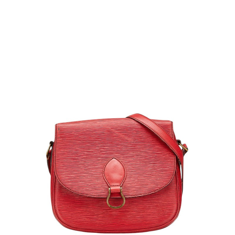 ルイ ヴィトン エピ サンクルー 斜め掛け ショルダーバッグ M52197 カスティリアンレッド レザー レディース LOUIS VUITTON 【中古】