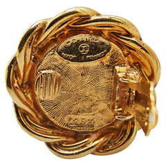 シャネル ヴィンテージ パール イヤリング ゴールド メッキ レディース CHANEL 【中古】