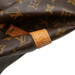 ルイ ヴィトン モノグラム キーポル50 ボストンバッグ M41426 ブラウン PVC レザー レディース LOUIS VUITTON 【中古】