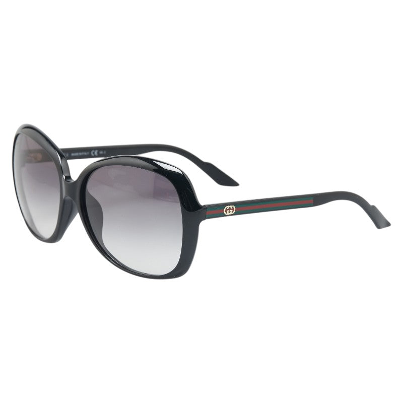 グッチ インターロッキングG シェリーライン サングラス GG3171F/S ブラック マルチカラー プラスチック レディース GUCCI 【中古】