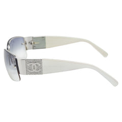 シャネル ココマーク ラインストーン サングラス グラデーションレンズ 4117-B シルバー プラスチック レディース CHANEL 【中古】