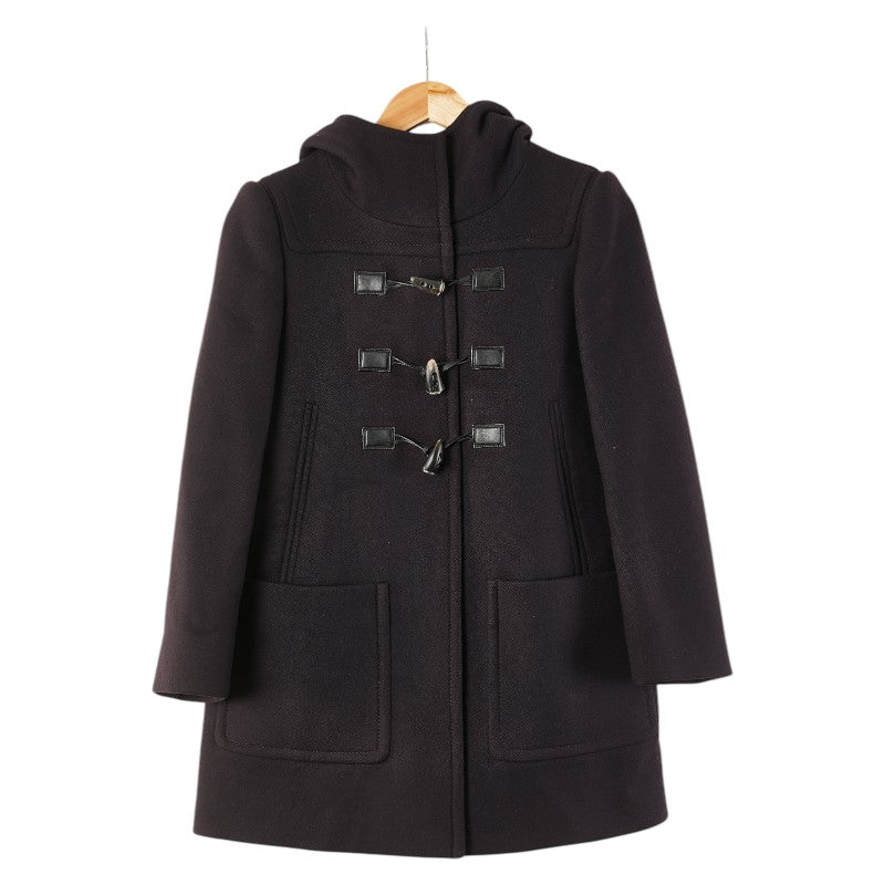ミュウミュウ ダッフルコート サイズ：38 ブラウン ウール レディース MIUMIU 【中古】