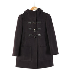 ミュウミュウ ダッフルコート サイズ：38 ブラウン ウール レディース MIUMIU 【中古】