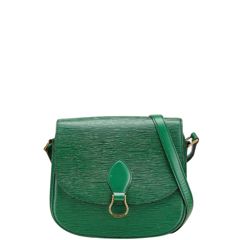 ルイ ヴィトン エピ サンクルーGM 斜め掛け ショルダーバッグ M52194 ボルネオグリーン レザー レディース LOUIS VUITTON 【中古】