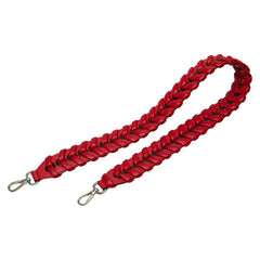 フェンディ ストラップユー ショルダーストラップ 8AV077 レッド レザー レディース FENDI 【中古】