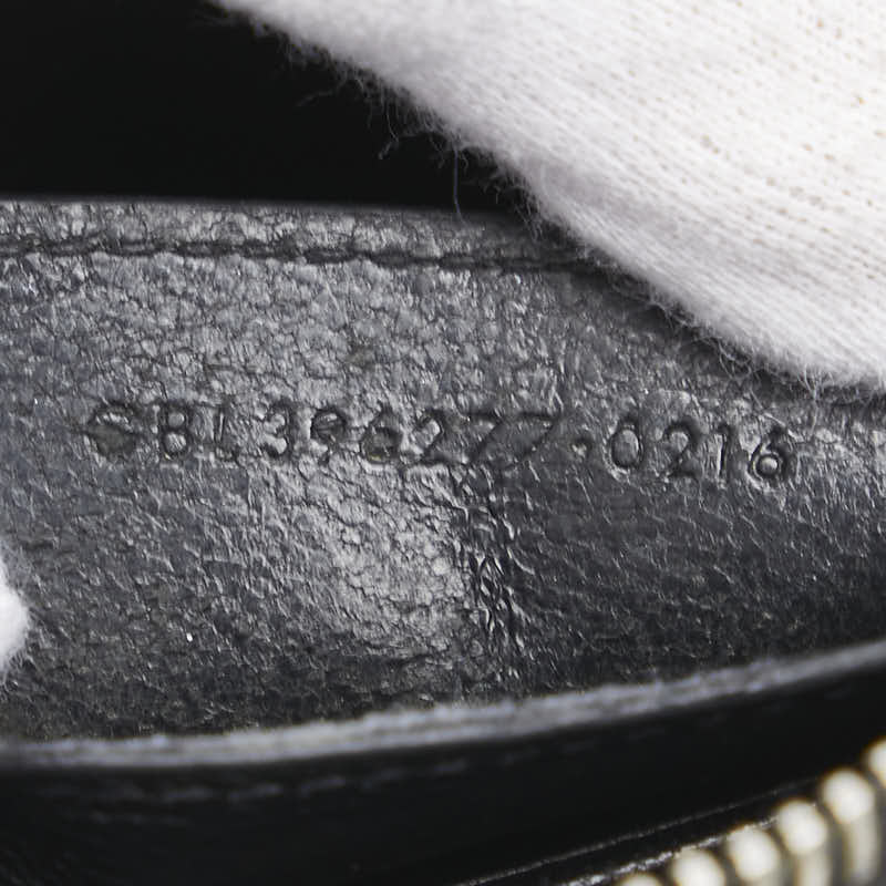 サンローラン L字ファスナー コインケース 396277 ブラック レザー レディース SAINT LAURENT 【中古】