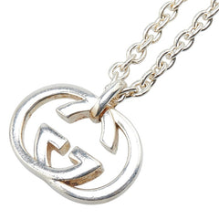 グッチ インターロッキングG ネックレス SV925 シルバー レディース GUCCI 【中古】
