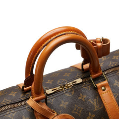 ルイ ヴィトン モノグラム キーポル50 ボストンバッグ M41426 ブラウン PVC レザー レディース LOUIS VUITTON 【中古】