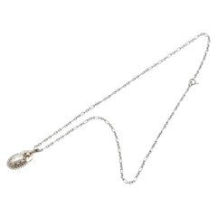 ジョージジェンセン 1992 イヤー ネックレス SV925 シルバー レディース Georg Jensen 【中古】