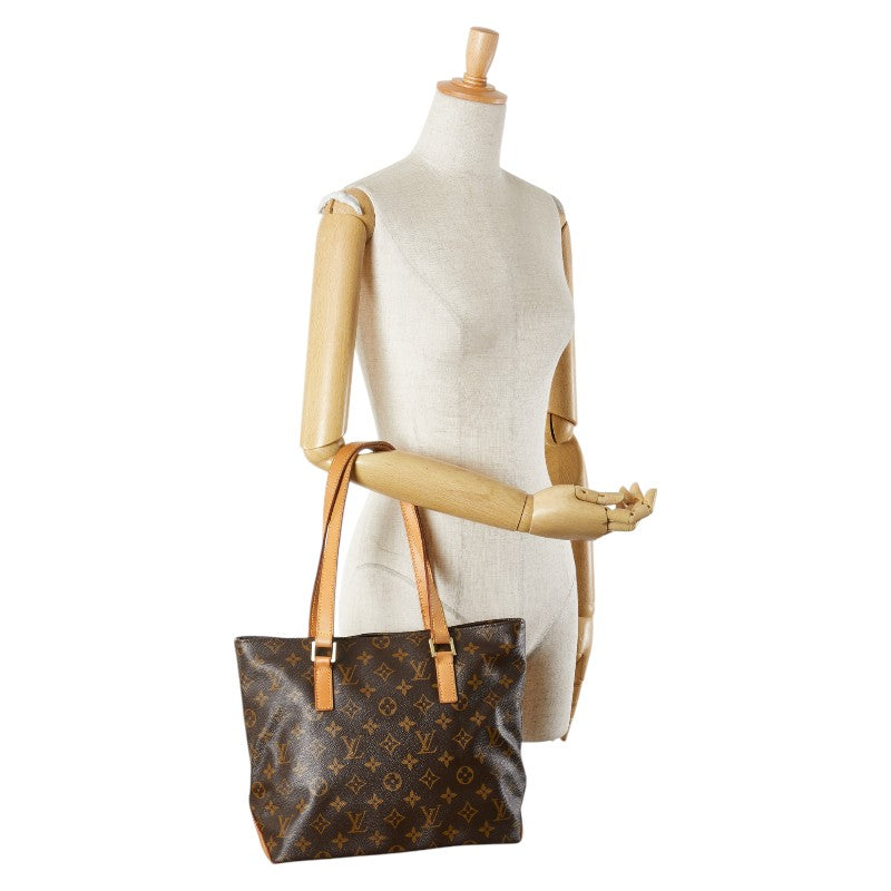 ルイ ヴィトン モノグラム カバピアノ ハンドバッグ トートバッグ M51148 ブラウン PVC レザー レディース LOUIS VUITTON 【中古】