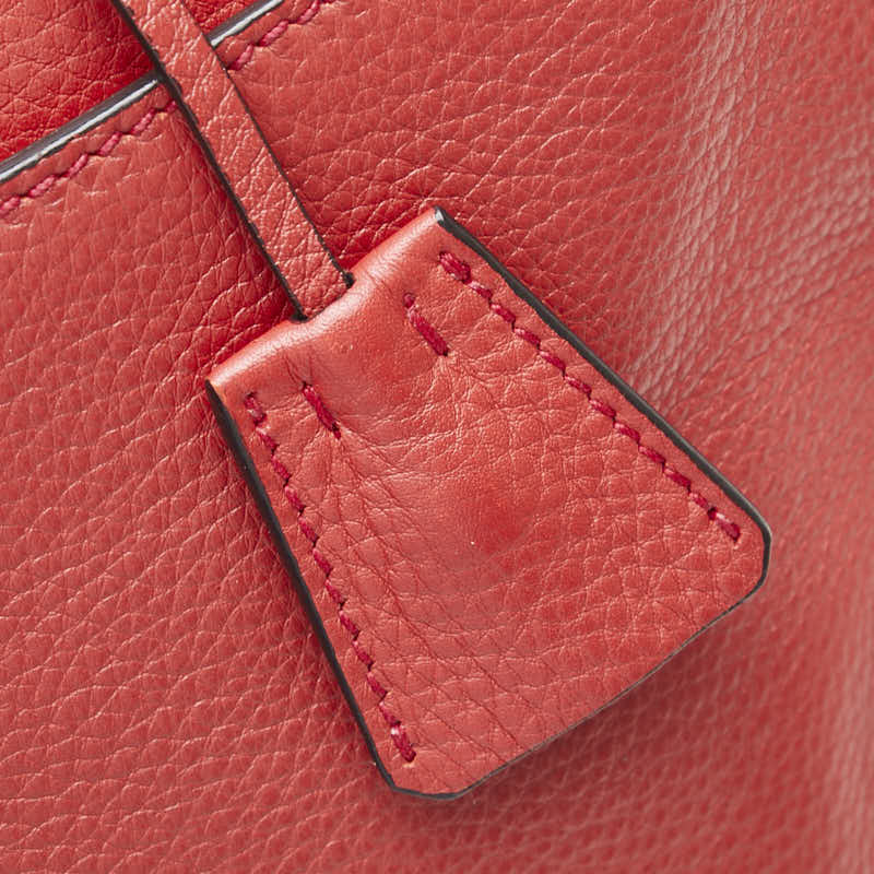 プラダ ハンドバッグ ショルダーバッグ 2WAY BR5034 レッド レザー レディース PRADA 【中古】