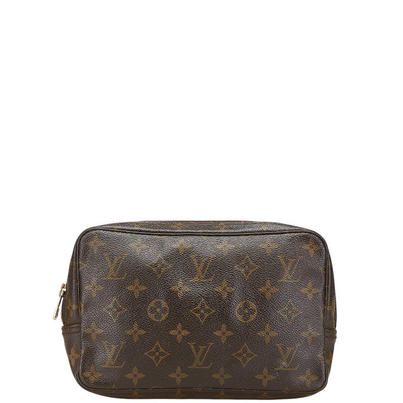 ルイ ヴィトン モノグラム トゥルース トワレット23 セカンドバッグ クラッチバッグ M47524 ブラウン PVC レディース LOUIS VUITTON 【中古】