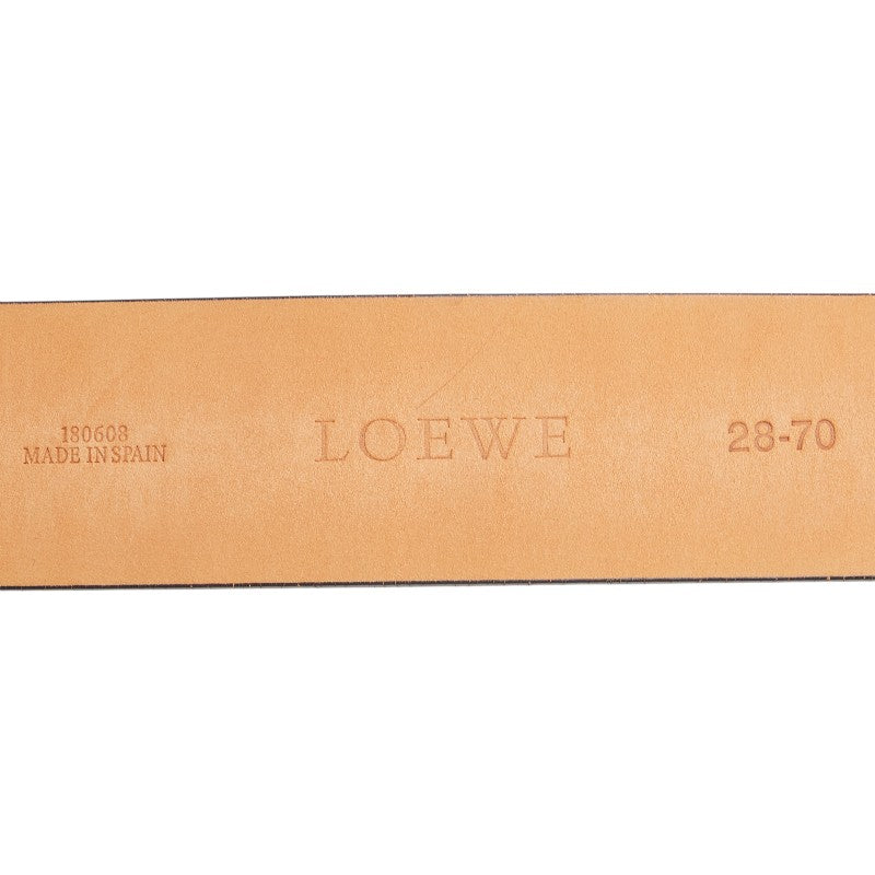 ロエベ ベルト ブラック レザー レディース LOEWE 【中古】