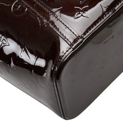 ルイ ヴィトン モノグラム ヴェルニ アヴァロンMM ハンドバッグ ショルダーバッグ M91567 アマラント パープル パテントレザー レディース LOUIS VUITTON 【中古】