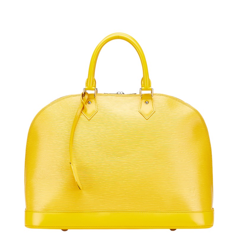 ルイ ヴィトン エピ アルマGM ハンドバッグ M40629 シトロン イエロー レザー レディース LOUIS VUITTON 【中古】