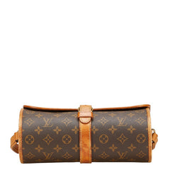 ルイ ヴィトン モノグラム マルヌ ショルダーバッグ M51369 ブラウン PVC レザー レディース LOUIS VUITTON 【中古】