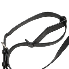 グッチ ショルダーバッグ メッセンジャーバッグ 233329 ブラック レザー レディース GUCCI 【中古】