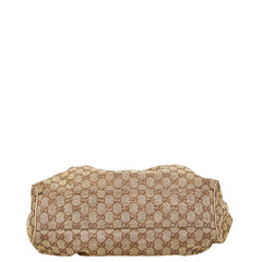 グッチ GGキャンバス スーキー ハンドバッグ 211944 ベージュ ゴールド キャンバス レザー レディース GUCCI 【中古】