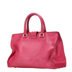 サンローラン カバス Yライン ハンドバッグ ショルダーバッグ 2WAY ピンク レザー レディース SAINT LAURENT 【中古】