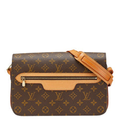 ルイ ヴィトン モノグラム サンジェルマン28 ショルダーバッグ M51207 ブラウン PVC レザー レディース LOUIS VUITTON 【中古】