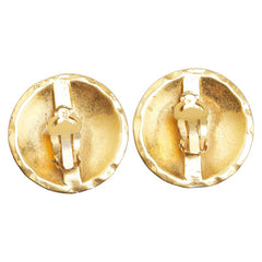 シャネル ココマーク マトラッセ イヤリング ゴールド メッキ レディース CHANEL 【中古】