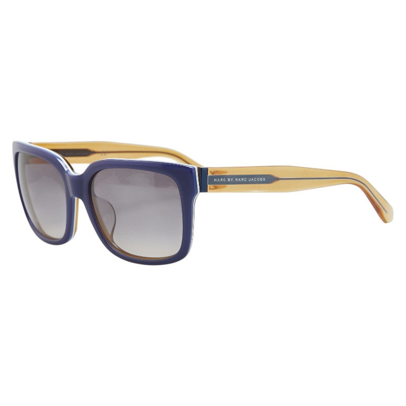 マークバイマークジェイコブス サングラス MMJ400/F/S ブルー ブラウン プラスチック レディース MARC BY MARC JACOBS 【中古】