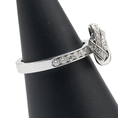 ブシュロン ピヴォワンヌ ソリテール リング 指輪 #56 JSL0010156 K18WG ホワイトゴールド レディース Boucheron 【中古】
