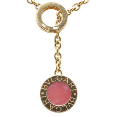 ブルガリ ブルガリブルガリ ネックレス ゴールド マルチカラー K18YG イエローゴールド ラピスラズリ ロードクロサイト レディース BVLGARI 【中古】