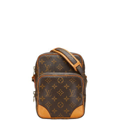 ルイ ヴィトン モノグラム アマゾン ショルダーバッグ M45236 ブラウン PVC レザー レディース LOUIS VUITTON 【中古】