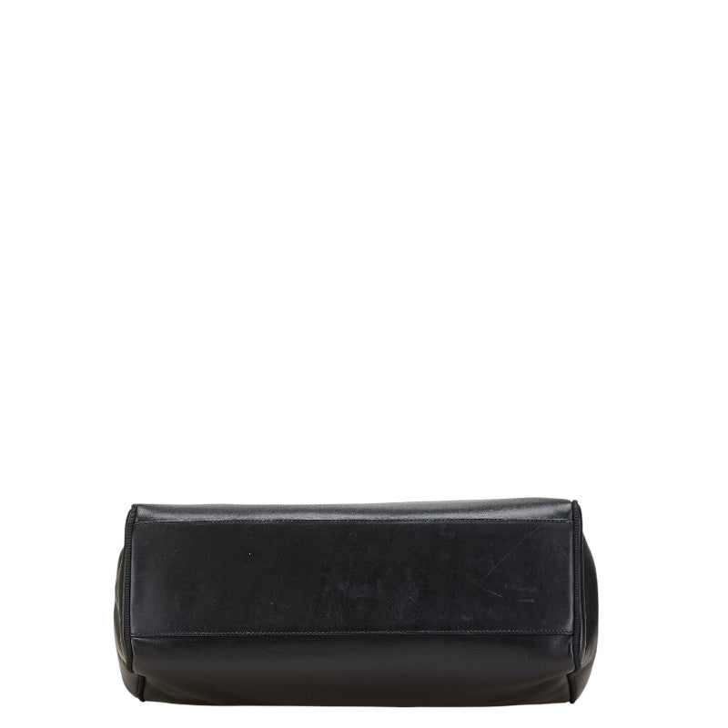 サルヴァトーレフェラガモ ヴァラ トートバッグ ワンショルダーバッグ BA21 2530 ブラック レザー レディース Salvatore Ferragamo 【中古】