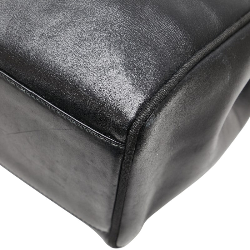 サルヴァトーレフェラガモ ヴァラ トートバッグ ワンショルダーバッグ BA21 2530 ブラック レザー レディース Salvatore Ferragamo 【中古】