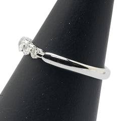 Pt900 プラチナ ダイヤ0.30ct リング 指輪 レディース 8号 【中古】