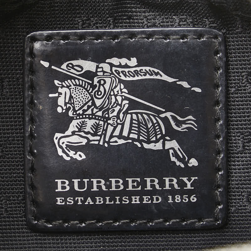 バーバリー ノバチェック ポーチ 小物入れ ベージュ マルチカラー PVC レディース BURBERRY 【中古】