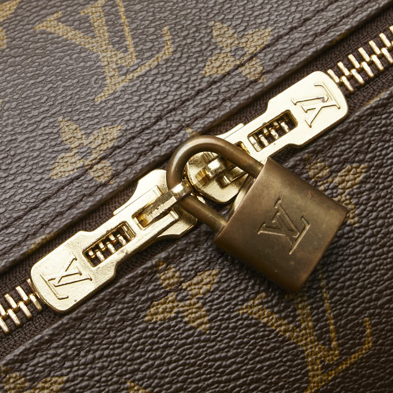 ルイ ヴィトン モノグラム キーポル50 ボストンバッグ トラベルバッグ M41426 ブラウン PVC レザー レディース LOUIS VUITTON 【中古】