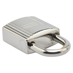 エルメス カデナ 南京錠 キー セット シルバー メタル レディース HERMES 【中古】