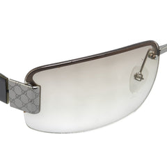 グッチ サングラス グレー プラスチック メンズ GUCCI 【中古】