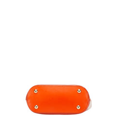 ルイ ヴィトン エピ プラージュ ミニ ラグーンベイ ハンドバッグ M92262 オレンジ ビニール レザー レディース LOUIS VUITTON 【中古】