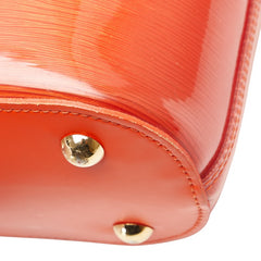 ルイ ヴィトン エピ プラージュ ミニ ラグーンベイ ハンドバッグ M92262 オレンジ ビニール レザー レディース LOUIS VUITTON 【中古】