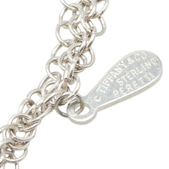 ティファニー メッシュ ネックレス ダブルチェーン SV925 シルバー レディース TIFFANY&Co. 【中古】